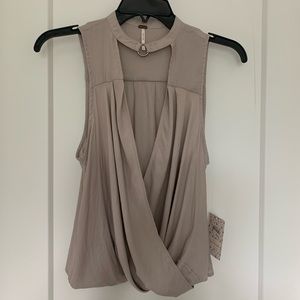 Free People so fine tank top